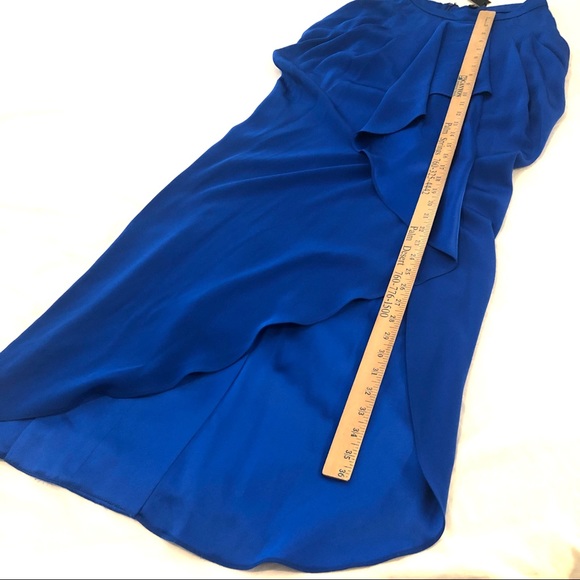 NW0T 100% Silk Catherine Malandrino Haute Couture silk maxi skirt - Picture 10 of 16